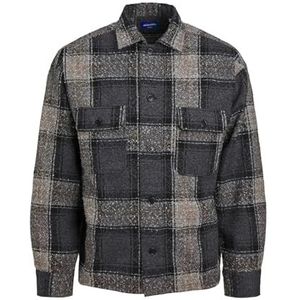 Jack & Jones Jorroxbury Boucle Overhemd LS, iron gate, L