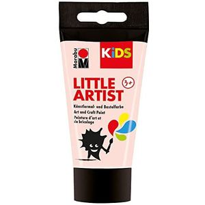 Marabu 03050002029 - KiDS Little Artist, schilder- en knutselverf voor kunstenaars, Rose Beige, 75 ml, veganistisch, droogt snel, voor kinderen vanaf 3 jaar