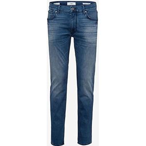 BRAX Heren Style Chuck Five-Pocket Jeans Zeer Elastische Hi-Flex-Denim Modern Fit Jeans, Vintage Blue Used., 31W / 32L