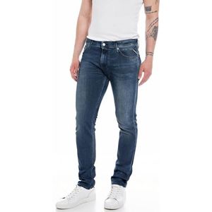 Replay Jondrill Powerstretch denim jeans voor heren, 009, medium blue., 34W / 30L