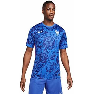 Nike FFF MDri-Fit Stad shirt met mouwen, Home, Cobalt/Siren, rood/wit, XXL heren