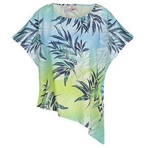 SIDONA Dames print shirt 21317348-SI01, Tropical Print, M, Tropische print, M