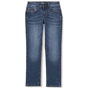 s.Oliver Junior Boy's jeansbroek, blauw, 140, blauw, 140 cm