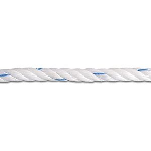 Chapuis FB20 touw, polypropyleen, gedraaid, 5,6 T, Ø 20 mm x 70 m, wit/blauw