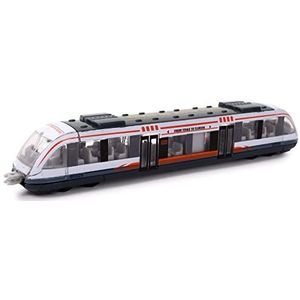 TURBO CHALLENGE - Tram - DIE CAST - 028801 - Vrijloopvoertuig - Grijs - Metaal - Kinder Speelgoed - Stad - Stad - Auto - Cadeau - Vanaf 3 jaar