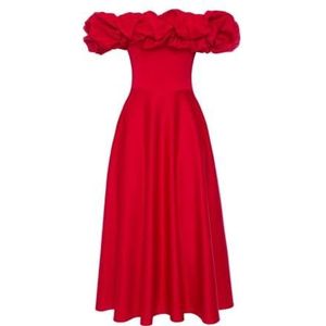 Swing Fashion Grace_czerwona cocktailjurk voor dames, rood, 42
