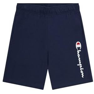 Champion Legacy Icons Pants - Contrast Logo PRO Jersey Bermuda Shorts, Marineblauw, M Heren SS24, Navy Blauw, M