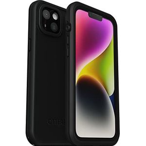 OtterBox Fre-hoes voor iPhone 14 Plus voor MagSafe, waterdicht (IP68), schokbestendig, vuilbestendig, gestroomlijnd en dun met ingebouwde schermbeschermer,5x getest volgens militaire standaard,Zwart