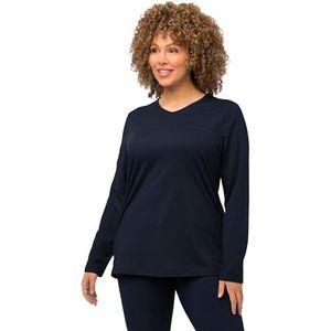 Ulla Popken - Skihemd - Marinier - Sneldrogend - Lange Mouwen