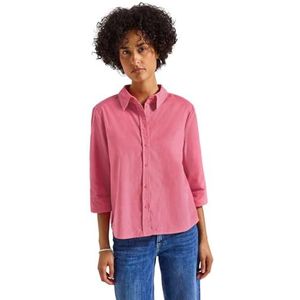 STREET ONE - Overhemdblouse - Almond coral - Met Boord