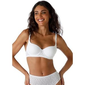 Lovable Value Elegance gevoerde beha met beugel voor dames, Wit, 75C