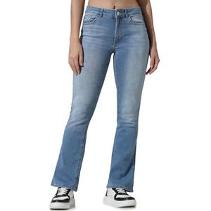 ONLY Uitlopende jeans voor dames OnlBlush Life Mid, blauw (lichtblauw denim), (L) B x 34L