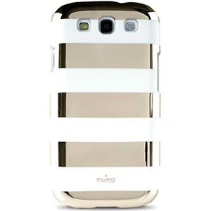 Puro Back Case - Stripe - Samsung Galaxy S3 - goud