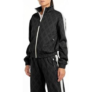 Replay Trainingsjack voor dames, sportjack, 020 Blackboard/Zwart, M
