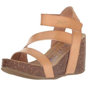 Blowfish Malibu Women's Hapuku Wedge Sandal,Nude Dyecut,7M