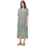 CECIL - Midi-Jurk - Grafisch Patroon - Zachte Viscosestof