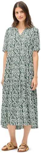 CECIL - Midi-Jurk - Grafisch Patroon - Zachte Viscosestof