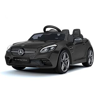 TURBO CHALLENGE - Mercedes SLC - Elektrische Draagstoel - 119182 - Afstandsbediening Auto - Zwart - Max 30 kg - Plastic - Oplaadbare batterijen en batterijen niet inbegrepen - Van 3 tot 6 jaar