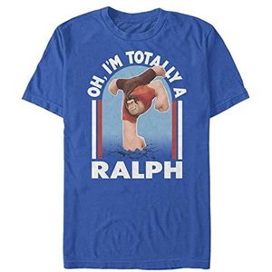 Disney Unisex Wreck-it Ralph 2 Totally Ralph Organic T-shirt met korte mouwen, bright blue, M