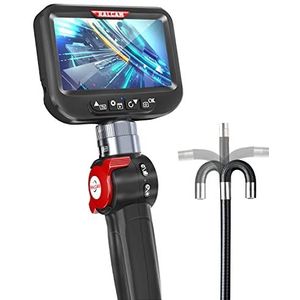 Ralcam Endoskopkamera mit Licht Endoscope Camera - Endoskop 8,5mm Inspektionskamera 4,3"" HD 1080P Rohrkamera, Kameras mit 6 LED, IP67 Wasserdicht 1m Flexible Kanalkamera Teleskopkamera Kfz Werkzeug