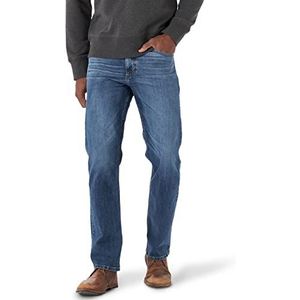 Wrangler Heren Free-to-Stretch losse pasvorm jeans, Knox, 34W / 29L