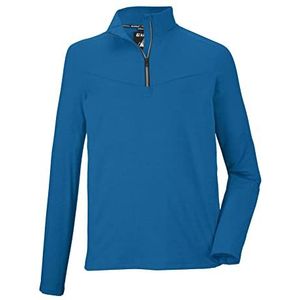 Killtec (KILAH) Men's Functioneel overhemd met opstaande kraag en ritssluiting KSW 37 MN LS SHRT, hemelsblauw, M, 38691-000