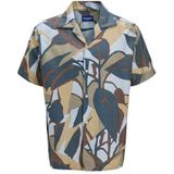 JACK & JONES - Overhemd - Lichtblauw - Comfort Fit - Kwartmouw