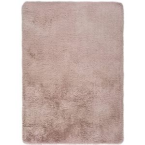 ECCOX - Shaggy hoogpolig tapijt van polyester - zacht en zeer sterk tapijt - machinewasbaar - entree tapijt, woonkamer, eetkamer, slaapkamer, kleedkamer, make-up (60 x 100 cm)