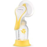 Medela Harmony Manual Breast Pump - Compact Swiss design featuring PersonalFit Flex shields and Medela 2-Phase Expression technology