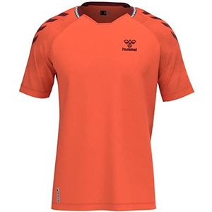 hummel Hmlongrid Jersey Wo Multisportshirt voor dames, met Beecool-technologie