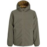 Jack & Jones - Brook Reversible - Jas - Met Capuchon - Gerecyclede Polyester Voering