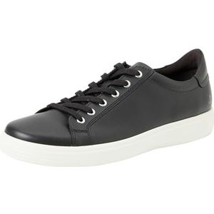ECCO Heren Soft Classic Shoe, Black, 40 EU, zwart, 40 EU