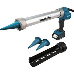 Makita DCG180RYEX Accu-cartridgepistool, 18 V, zakhouder, 600 ml, met 1 x accu 1,5 Ah