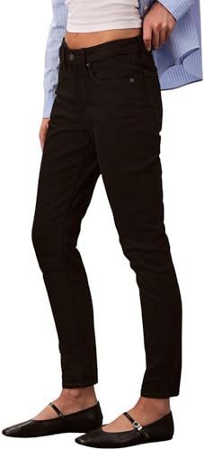 Calvin Klein Jeans Jeans voor dames, Zwart (Ck Classic Black), 26W / 30L