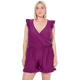 Ulla Popken - Badpak - Bessen - Soft Cup - Effen