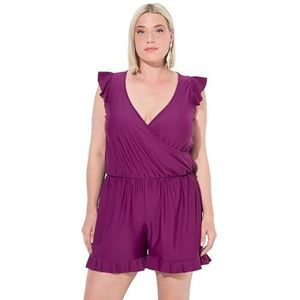 Ulla Popken - Badpak - Bessen - Soft Cup - Effen