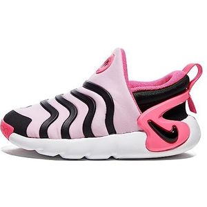 Nike Dynamo Go Flyease, sneakers voor jongens, uniseks, kinderen, Med Soft Pink/Black-Elemental, 21 EU, Med Soft Pink Black Elemental
