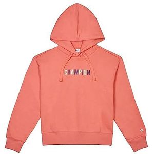 Champion Light Fall Poly Fleece Sweatshirt met capuchon, Pink, L Dames, PINK