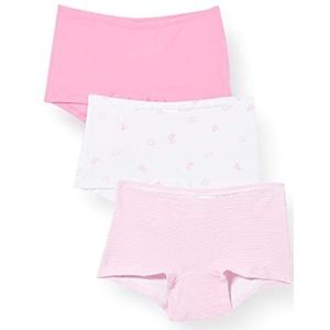 Schiesser - Kinderondergoed - Meisjes - Hoge Pasvorm - 3 Stuks - Meer kleuren - 95/5 Biologisch Katoen - 140 cm