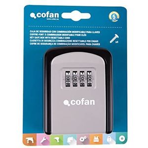 Cofan Sleutelsafe | combinatie van 4 klemmen veranderbaar | wandsafe
