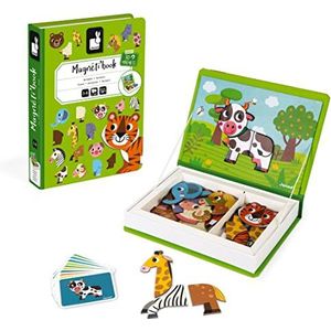 Magneetboek Dieren (30 stukjes) - Janod