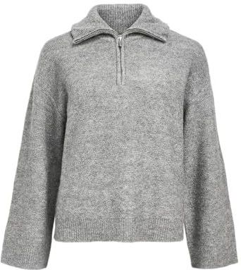 Object - Diana - Gebreide Trui - Ritssluiting - Lange Mouwen