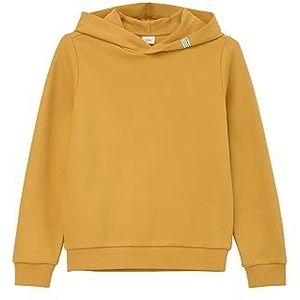 s.Oliver Jongens sweatshirt met capuchon, geel, 164 cm