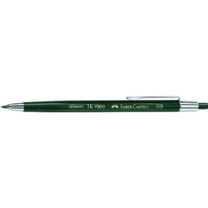 Faber-Castell 139500 - vulpotlood TK 9500, stiftdikte: 2 mm, hardheid: HB, schachtkleur: groen
