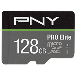 PNY Pro Elite microSDXC card 128GB Class 10 UHS-I U3 100MB/s A1 V30