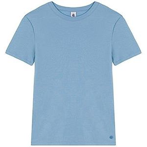 Petit Bateau T-shirt met korte mouwen voor dames, Blauw, XXS