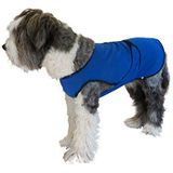 Hondenkoelvest - koelvest voor honden - koelshirt voor honden - koelend hondenvest - koelharnas voor honden - koelvest voor honden voor warm weer - hondenzonneshirt (medium, blauw)