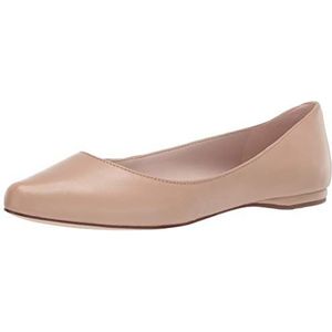 Nine West Spreekpunt voor dames, instapper, ballerina, platte ballet, Licht Natuurlijk, 36 EU