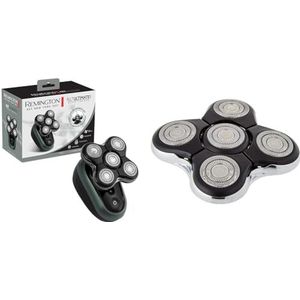 Remington Elektrisch kaal scheerapparaat voor heren [turboboost-functie] hoofdscheerapparaat lithiumhoofdscheerapparaat XR1600 & vervangende kop voor XR1500 Spr RX5, 200 g
