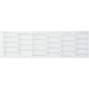 FILOFAX Kalendervulling mini jaarplanner verticaal (Duits) 2025